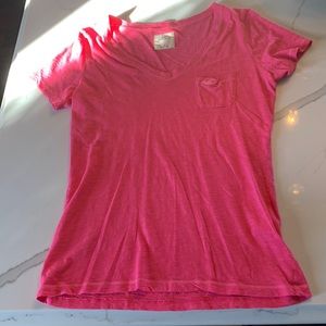 Womens hollister v neck tee shirt